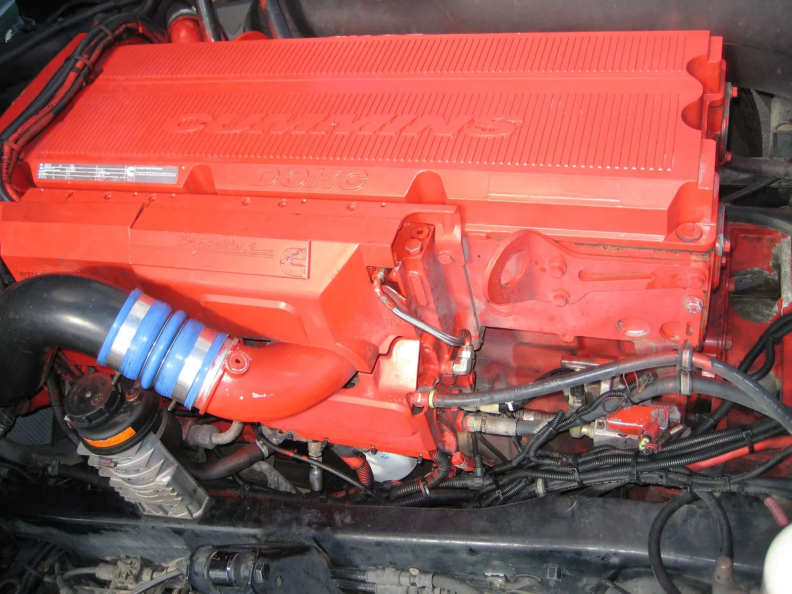 Cummins ISX 600 diesel truck engine