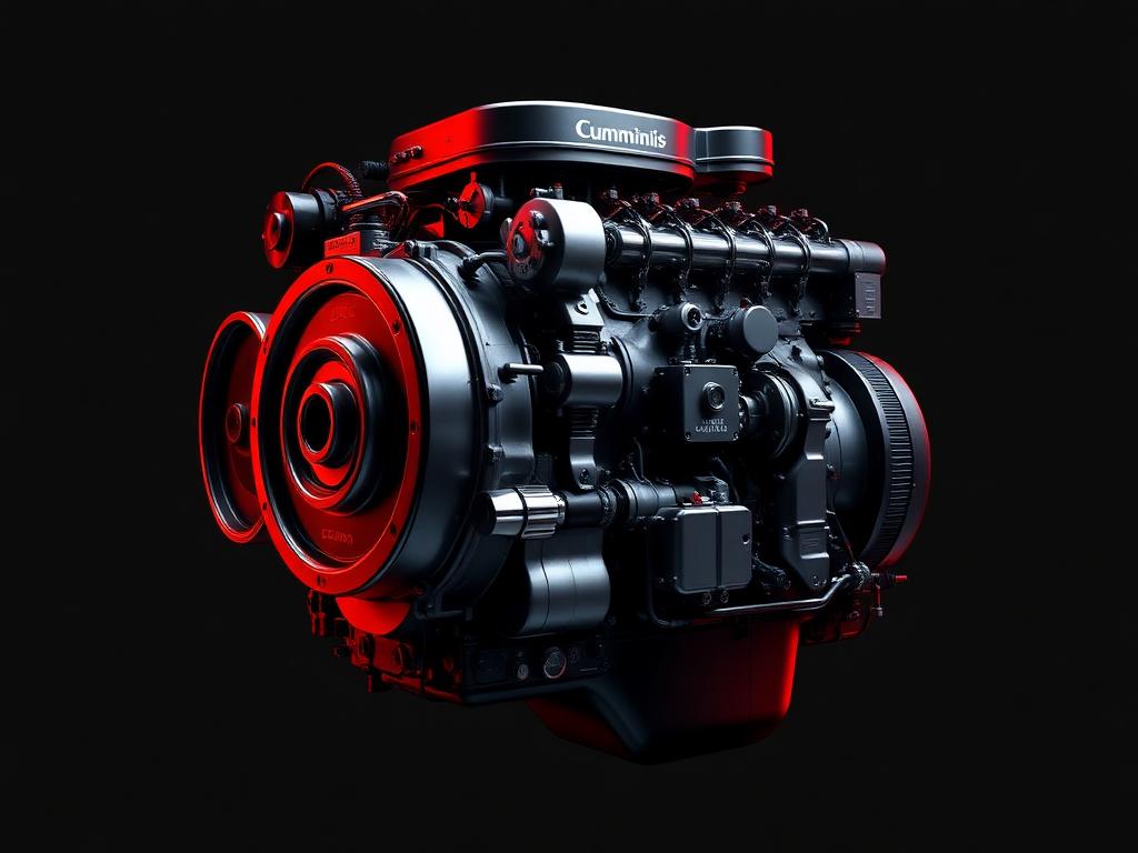 Cummins ISX commercial truck engine